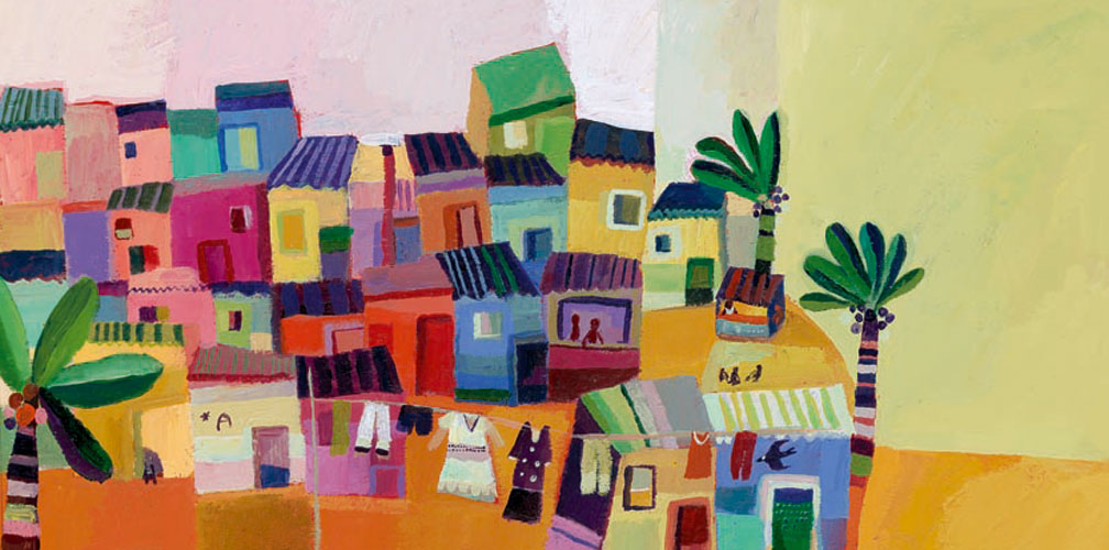 maisons dessinées