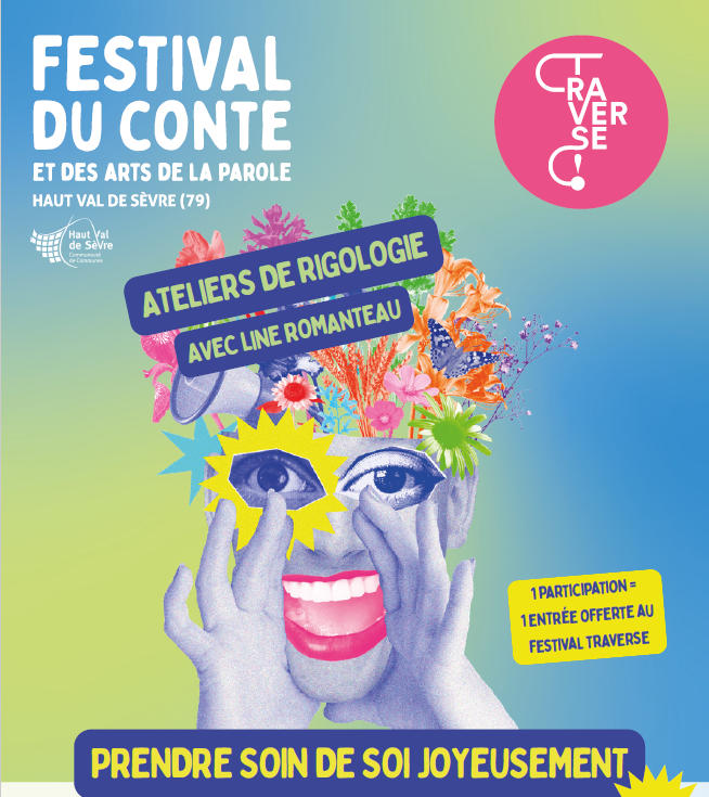 une femmes rigole