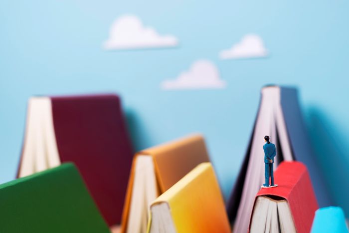 Forêt de livres